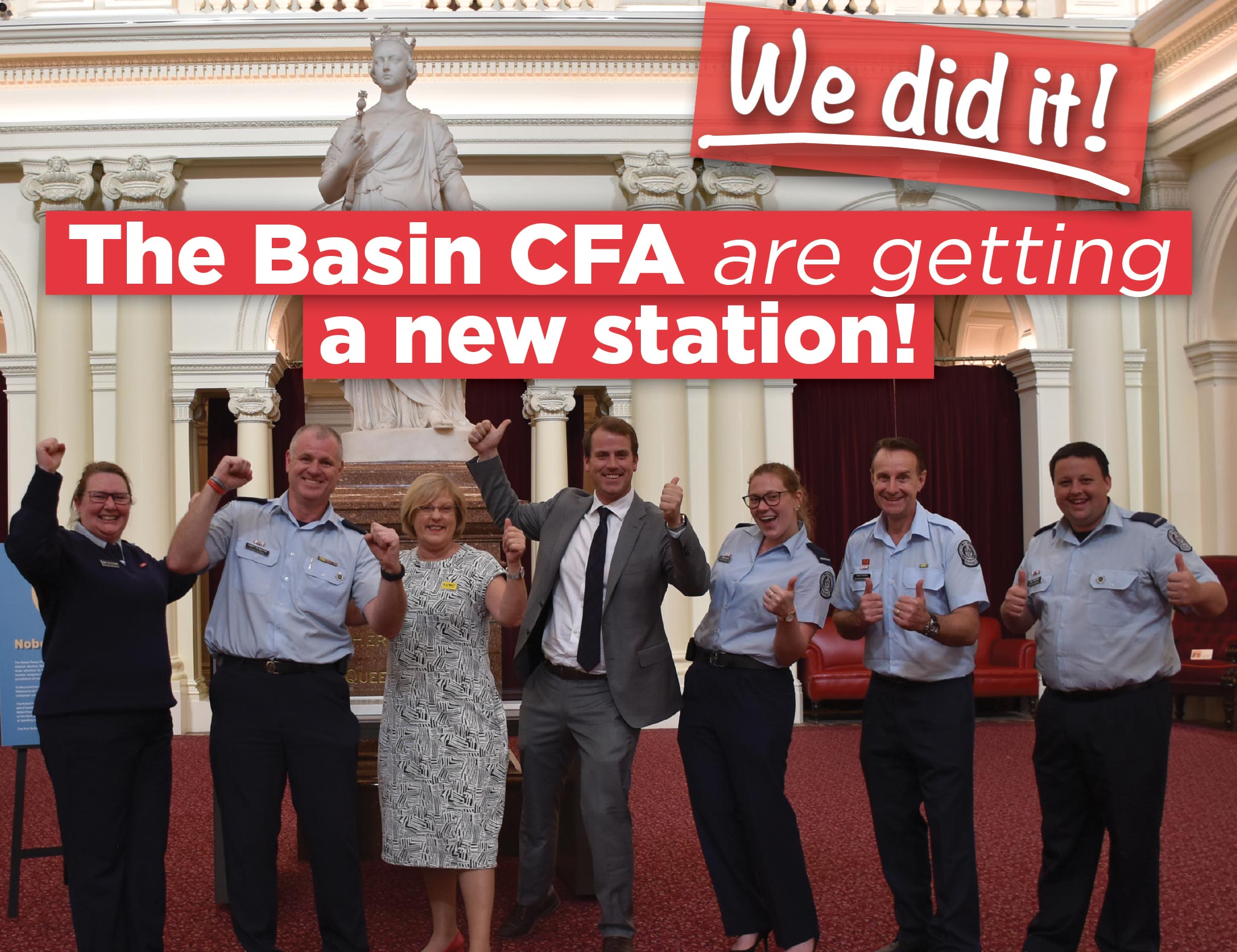 NEW STATION PLANS FOR THE BASIN CFA  Main Image