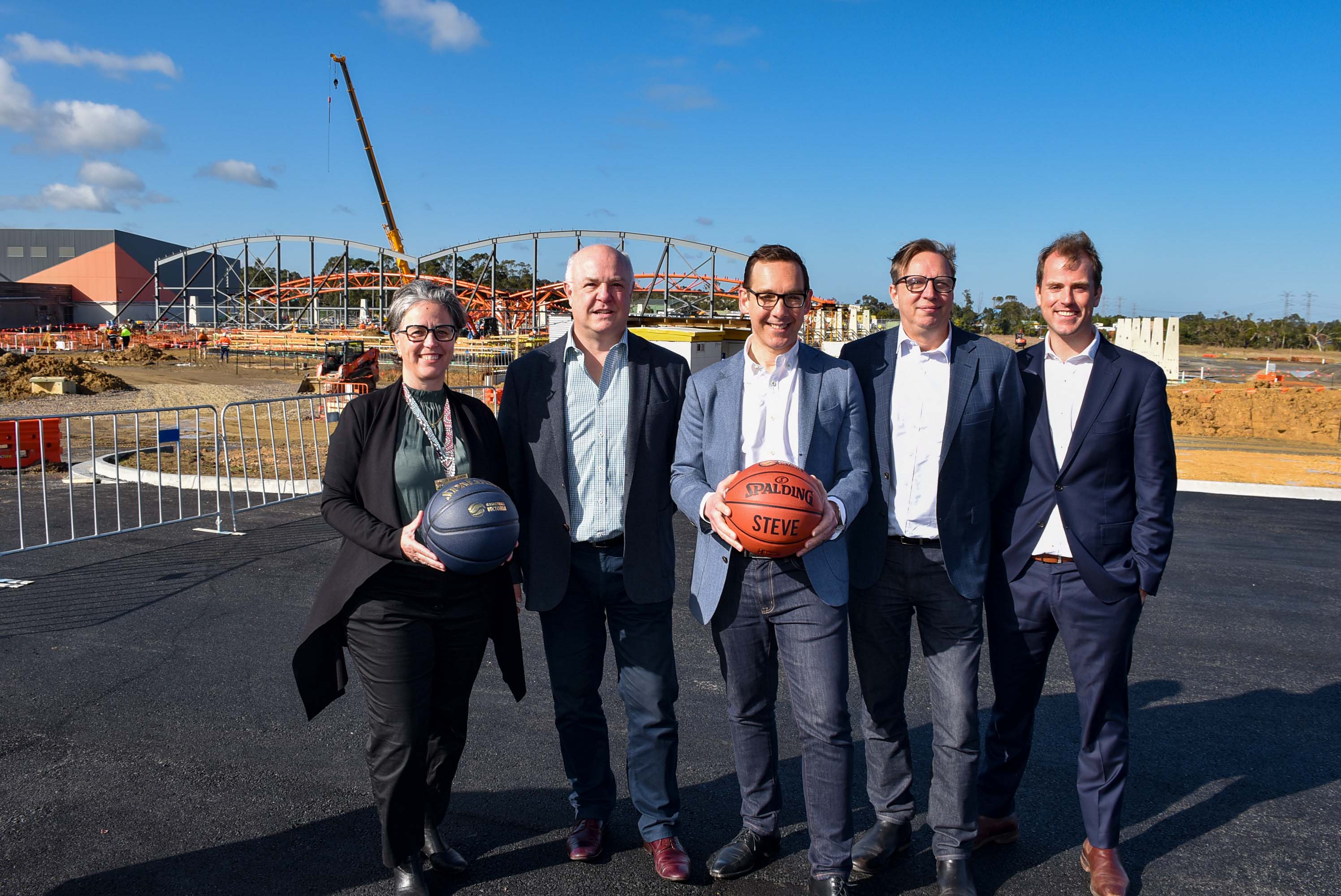 State Basketball Centre Takes Shape Main Image
