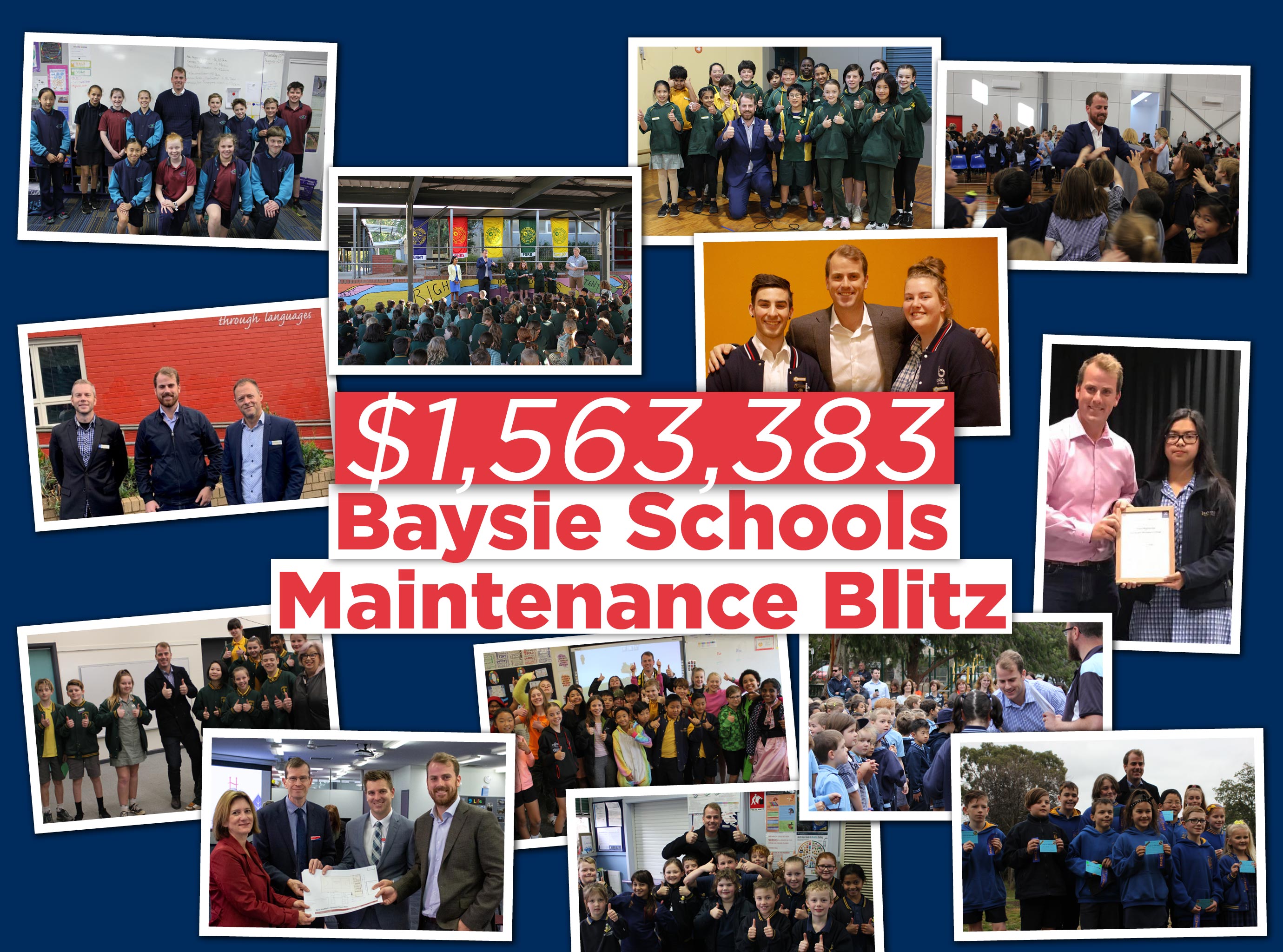 BAYSWATER SCHOOLS TO SHARE IN $515M MAINTENANCE BLITZ  Main Image